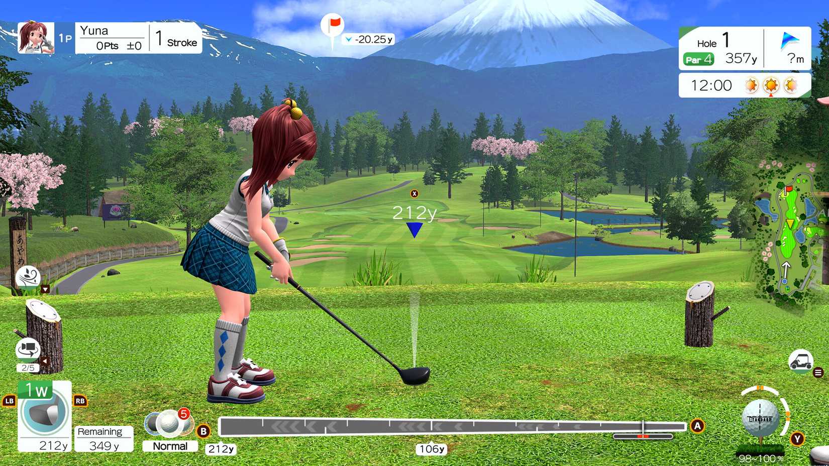 Everybody's Golf Hot Shots Press Image 1