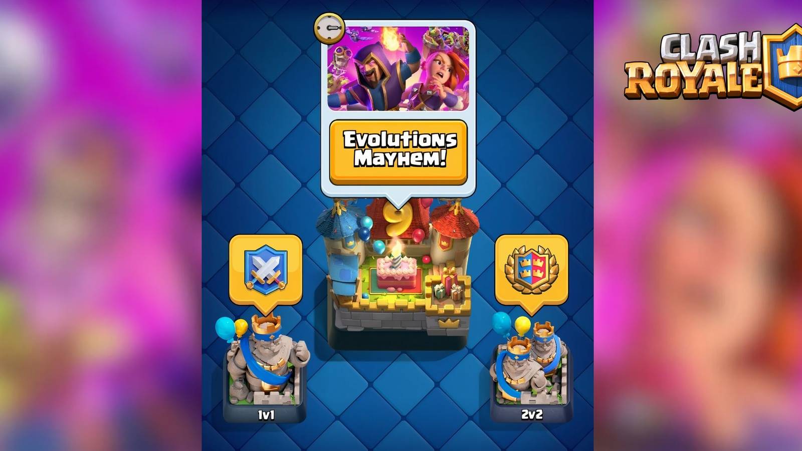 best decks for the evolutions mayhem event in clash royale