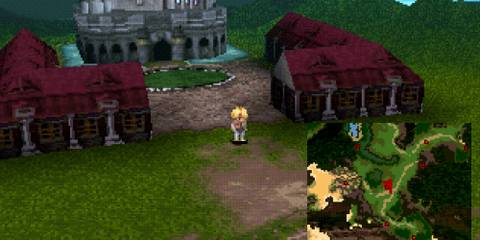 Exploring the world map in Star Ocean The Second Story (PS1)