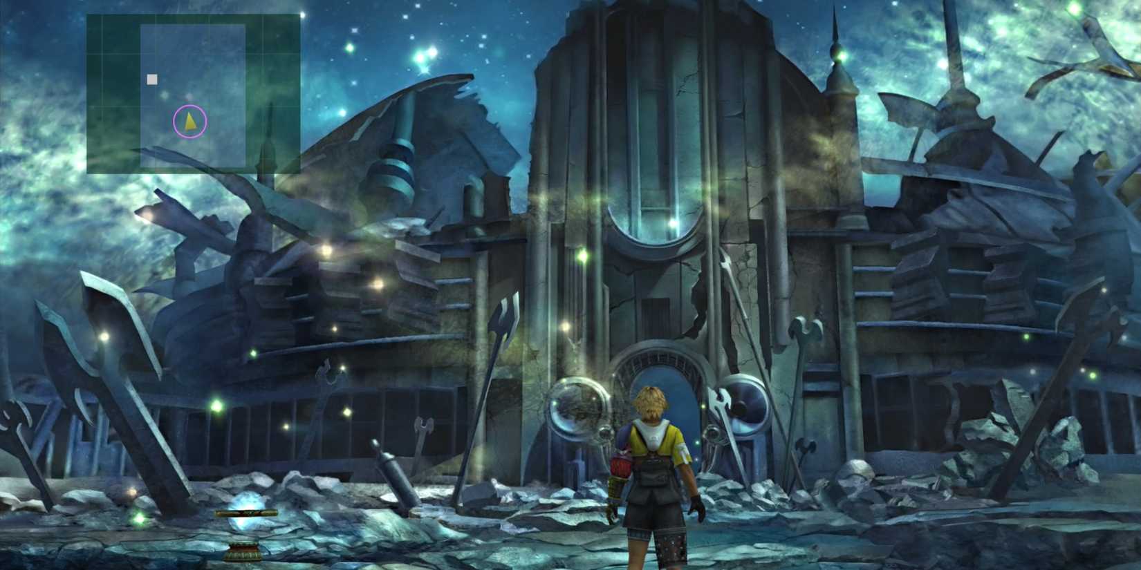 Exploring Zanarkand Ruins in Final Fantasy 10