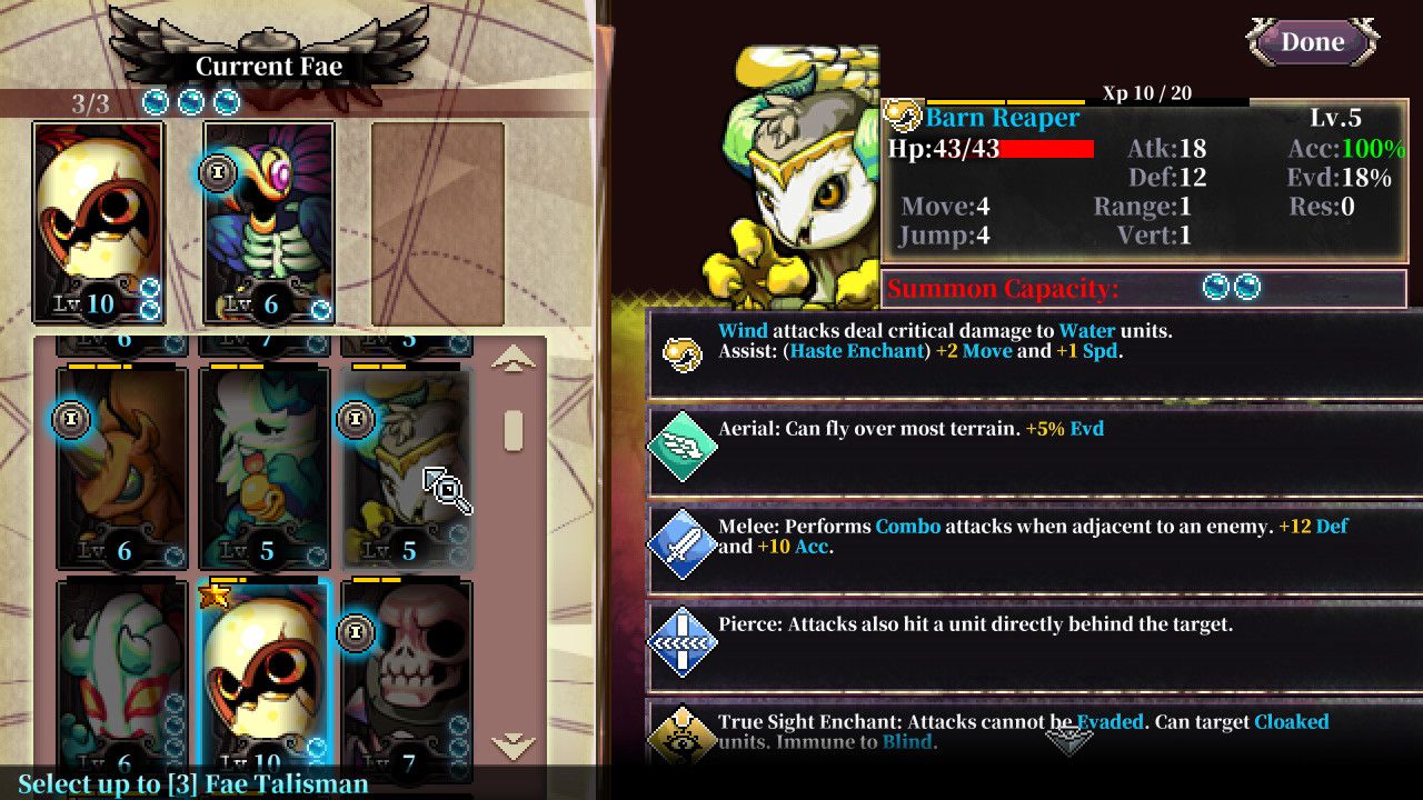 Fae Tactics - Official Steam Screenshot 4