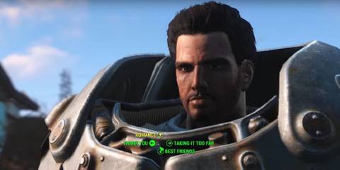 Fallout 4 romance Paladin Danse
