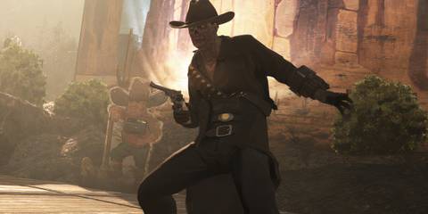 Fallout 76 Ghoul Cowboy Duster Ghoulslinger Cooper Howard Fallout Show Character Outfit and Build