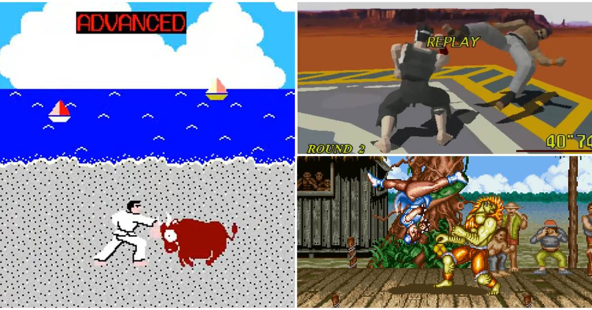 First Fighting Arcade Games