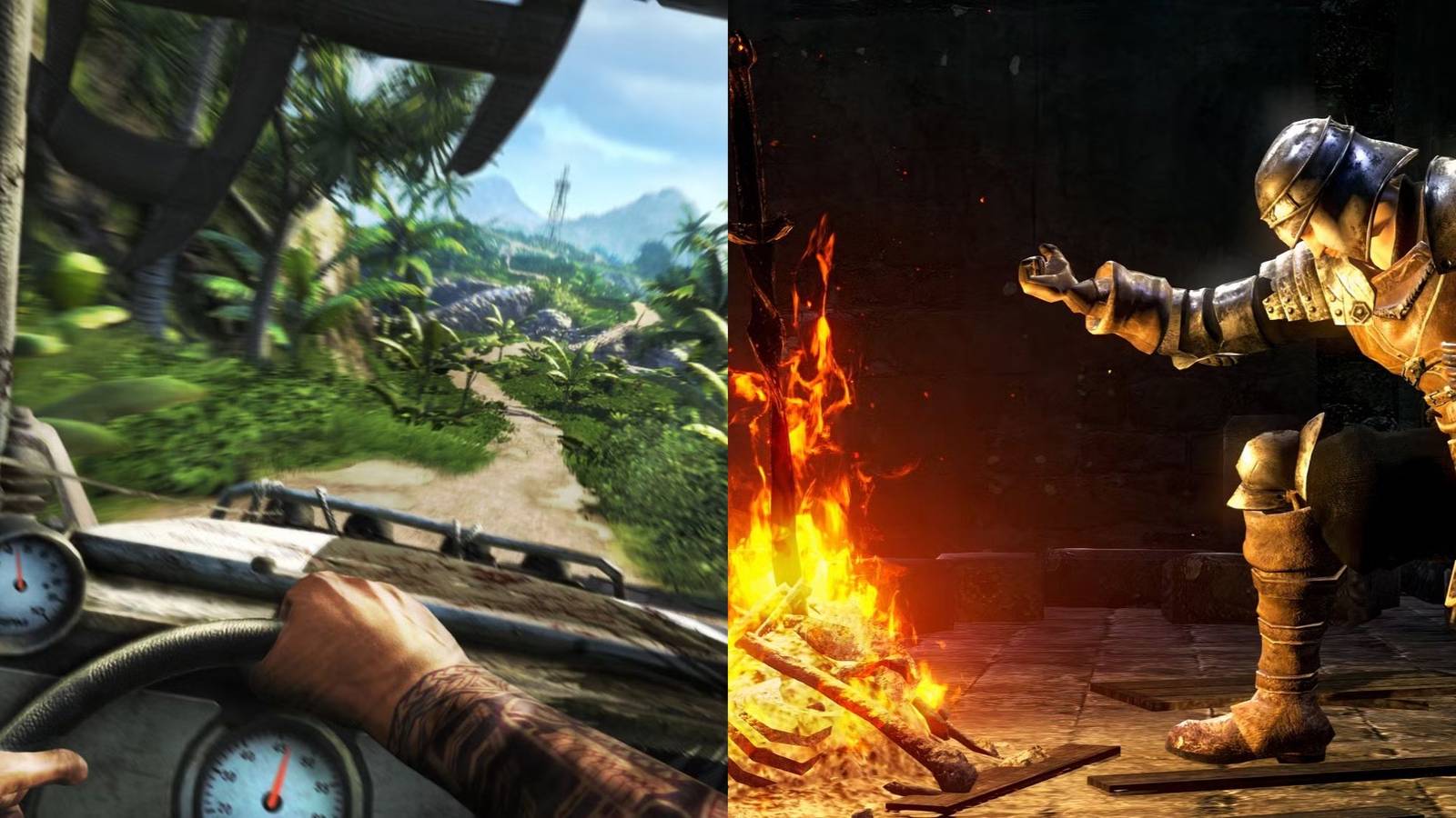 Far Cry 3 and Dark Souls