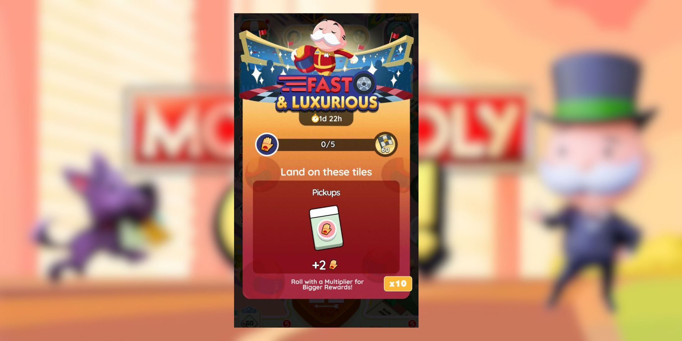 fast and luxurious monopoly go 