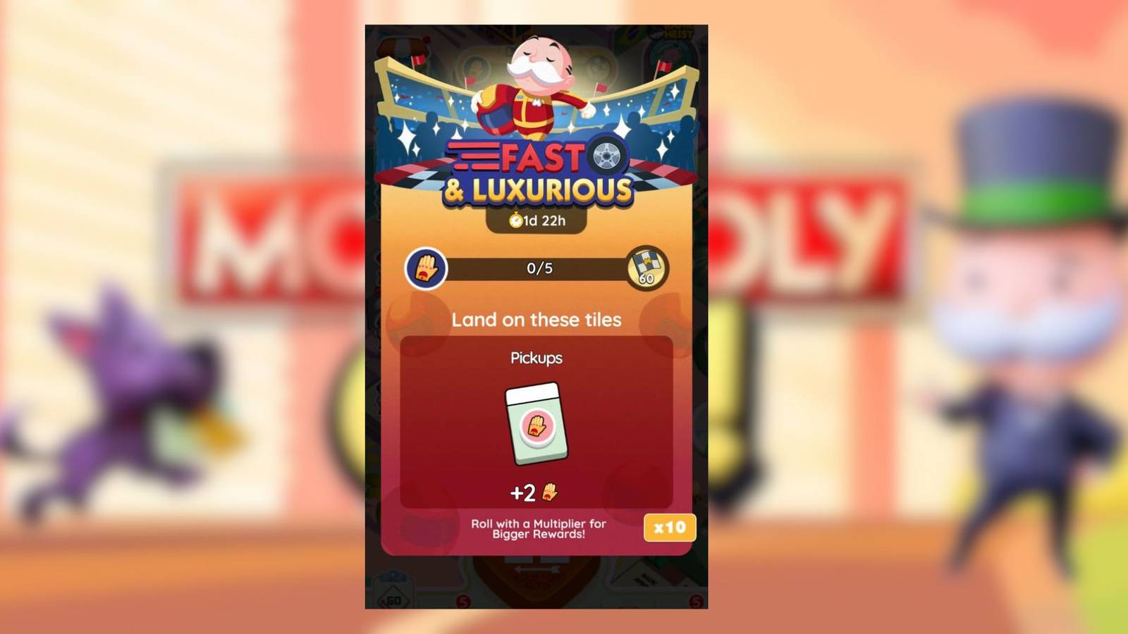 fast and luxurious monopoly go 