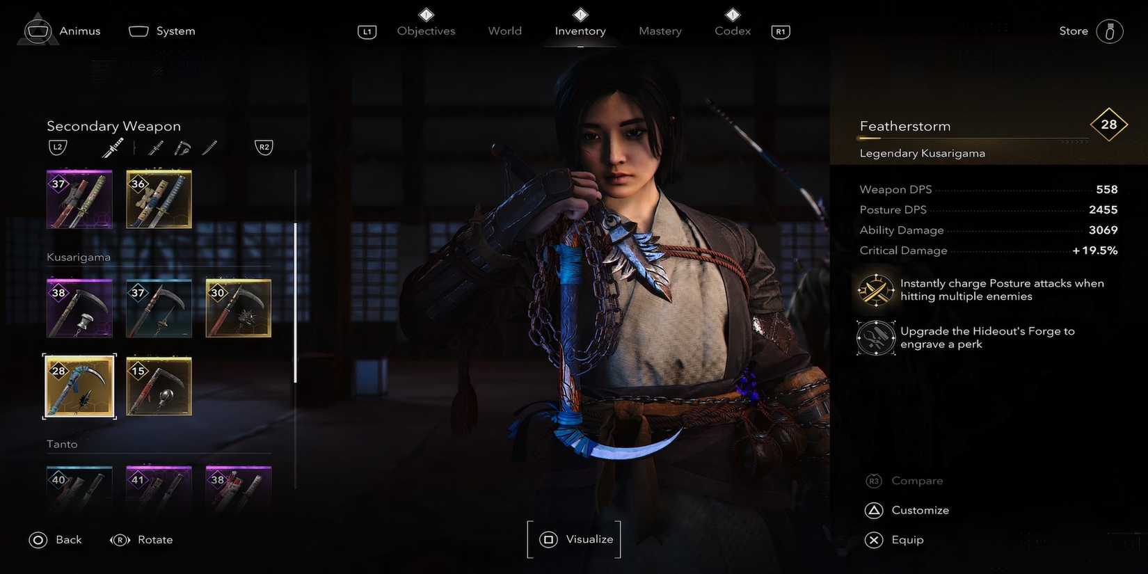 Featherstorm in Assassin's Creed Shadows