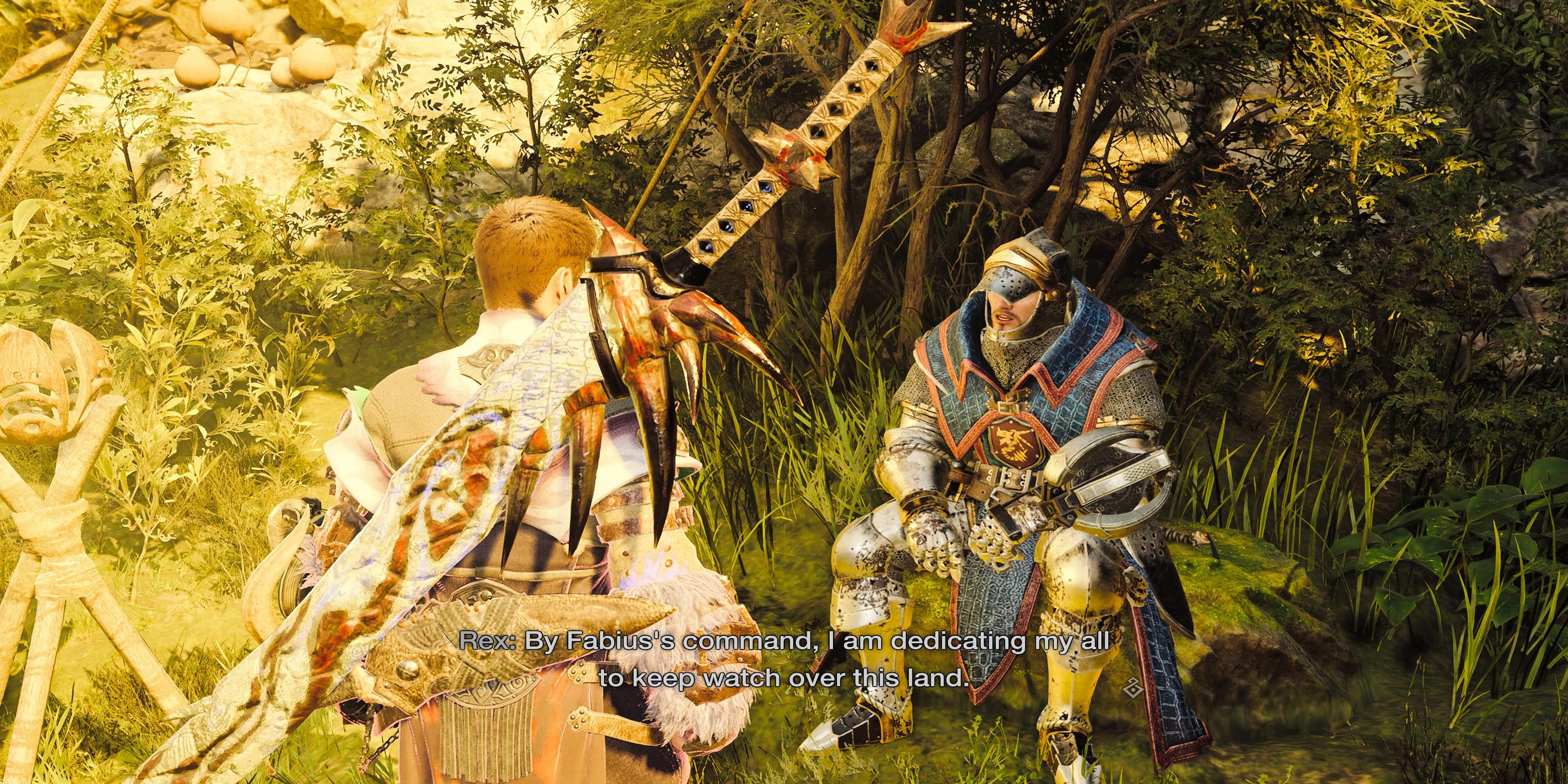 The Player Talking To Rex In Suja