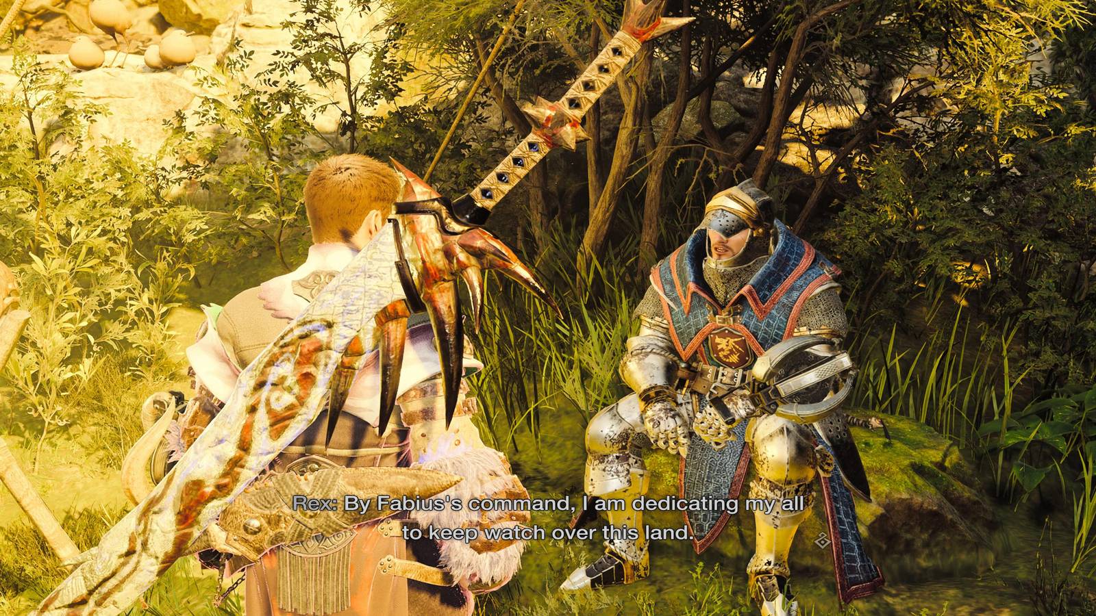 The Player Talking To Rex In Suja