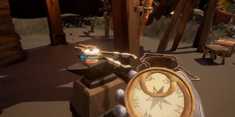 Fetcher's Rest Anniversary cake location in Sea of Thieves