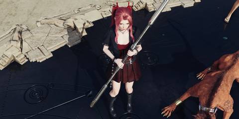 FF7 Rebirth Aerith Mods- Heavy Metal Aerith 4