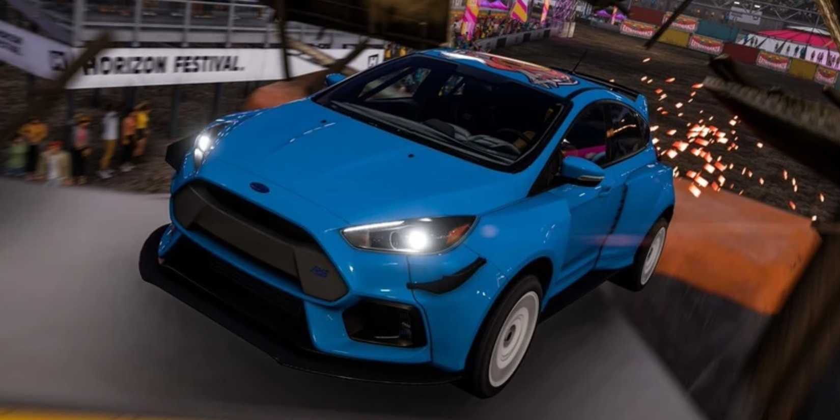 Forza Horizon 5 2017 Ford Focus RS Action Image 