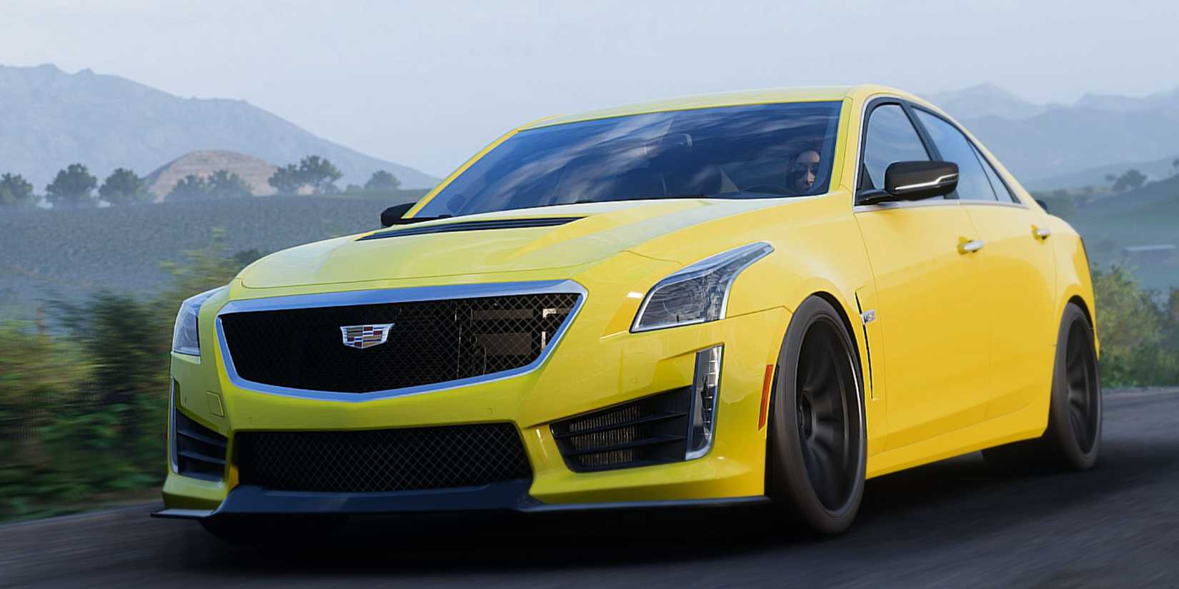 Forza Horizon 5 Caddy CTS-V Action Image
