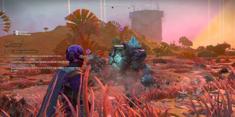 Fighting Ancient Guardians in No Man's Sky