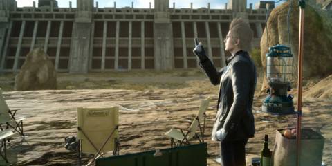 Final Fantasy 15 Ignis coming up with a recipe