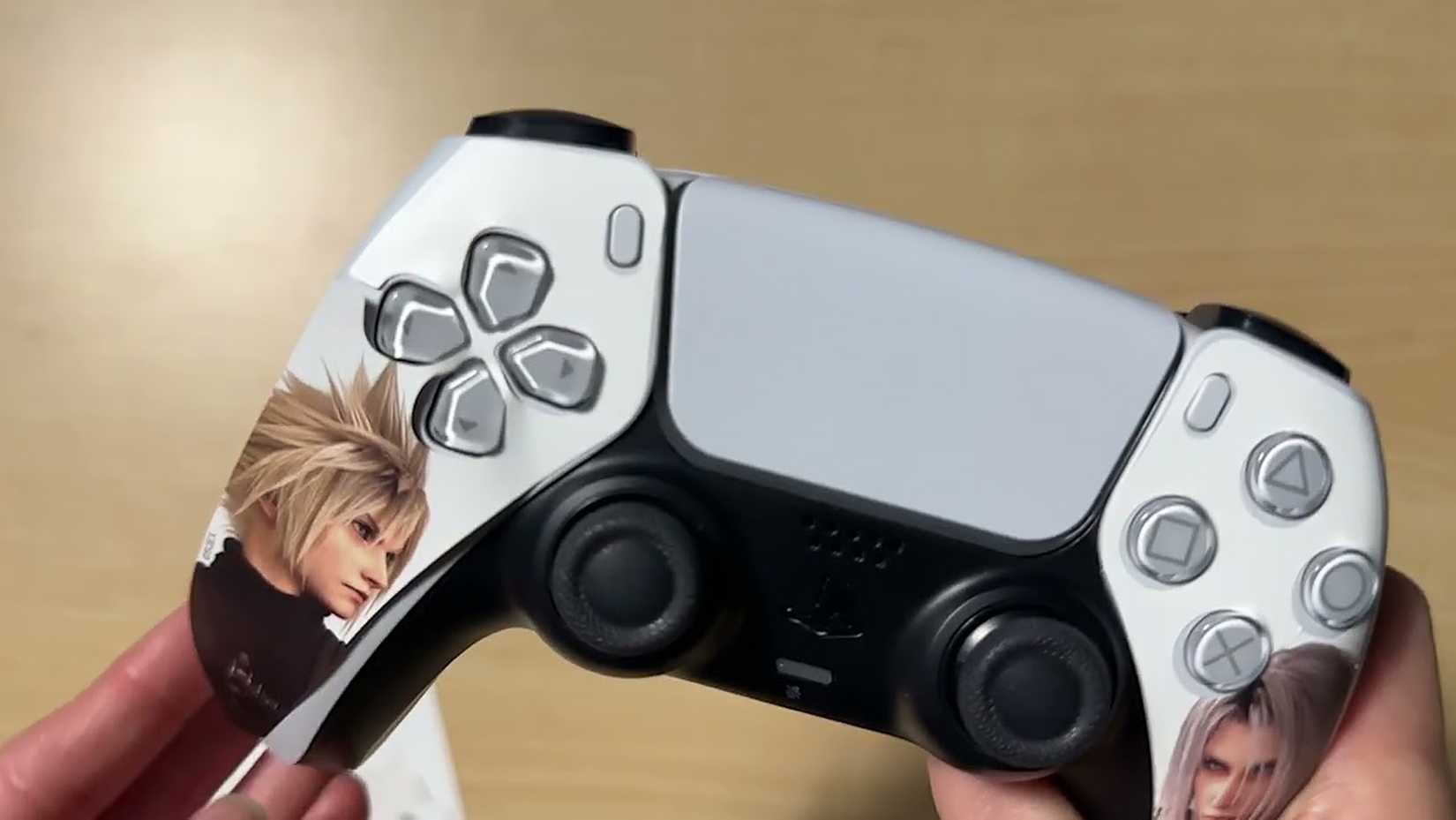 Final Fantasy 7 Rebirth Amazon Edition PS5 DualSense controller skin