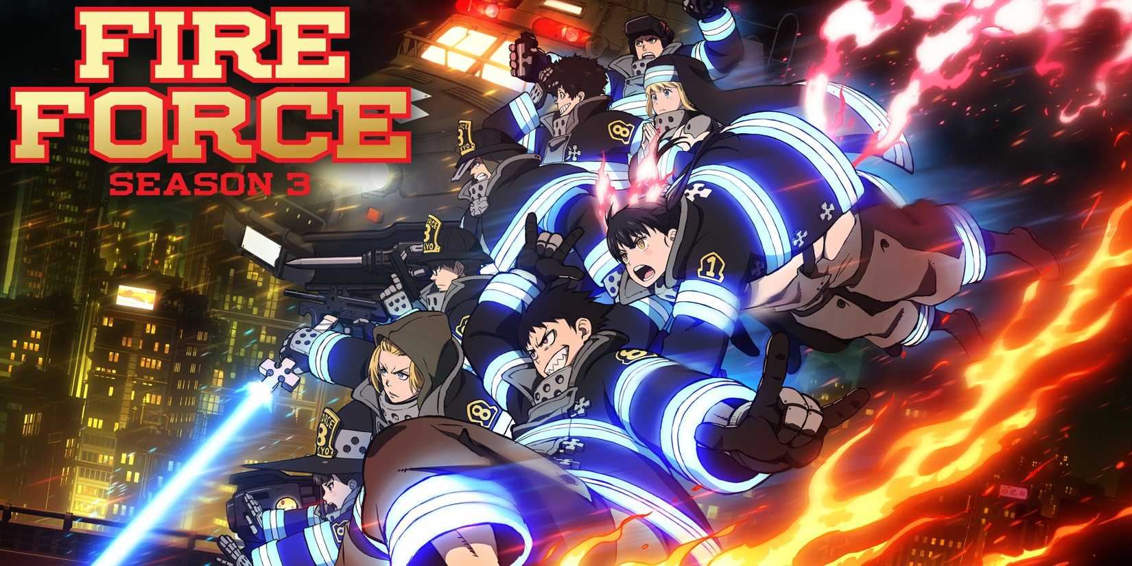Fire Force Season 3 Key Visual
