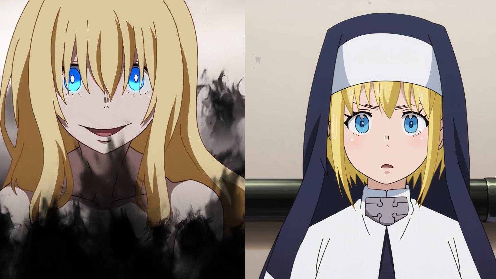 Fire Force Sister iris amaterasu