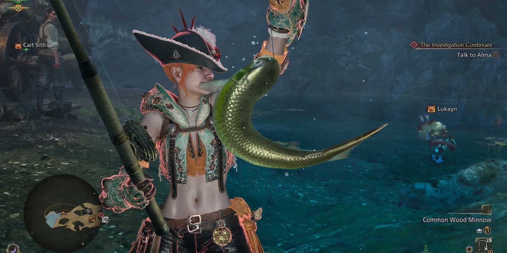 Fishing in Monster Hunter Wilds