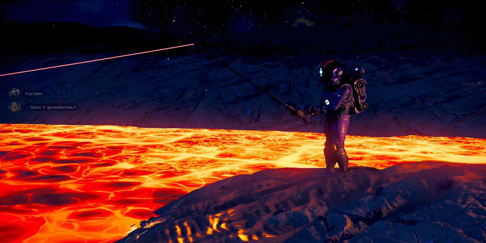 fishing in No Man's Sky