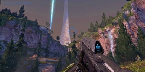 Footage of Combat Evolved in the Master Chief collection.