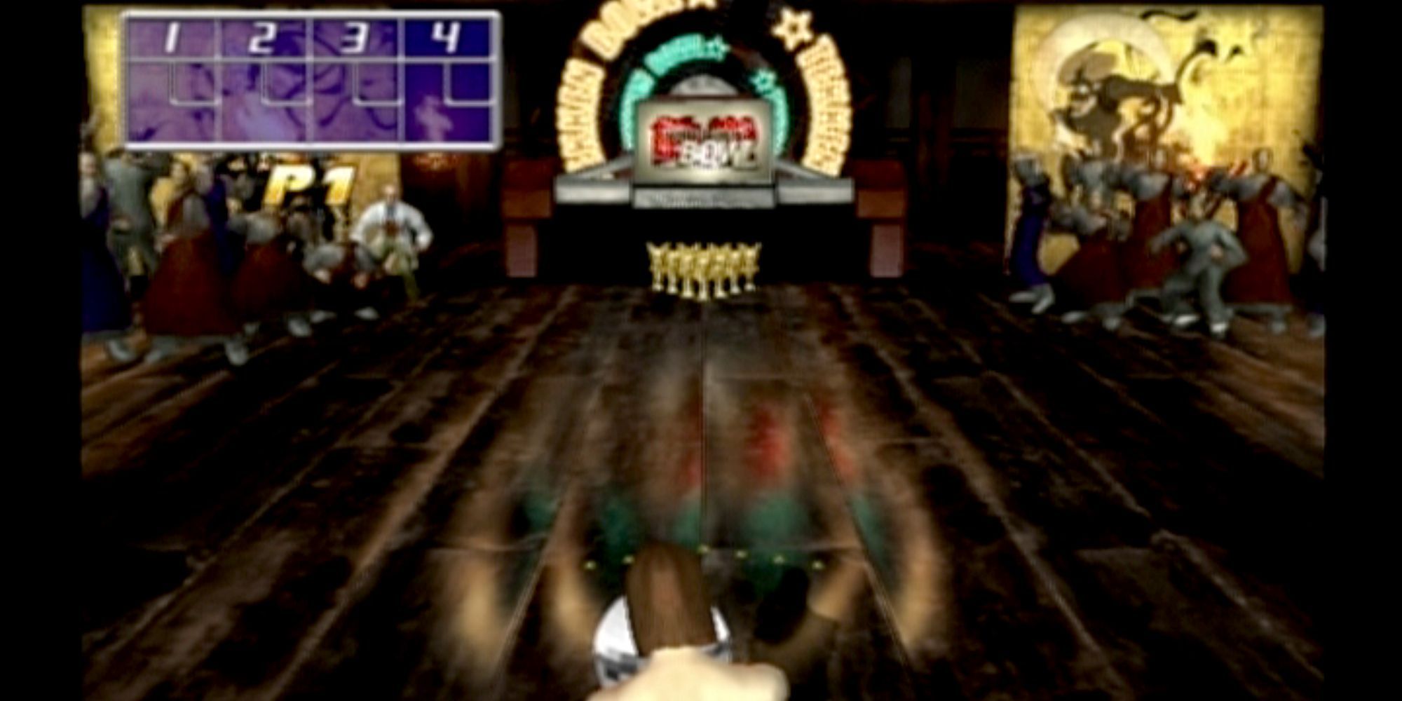 Footage of Tekken Bowl.