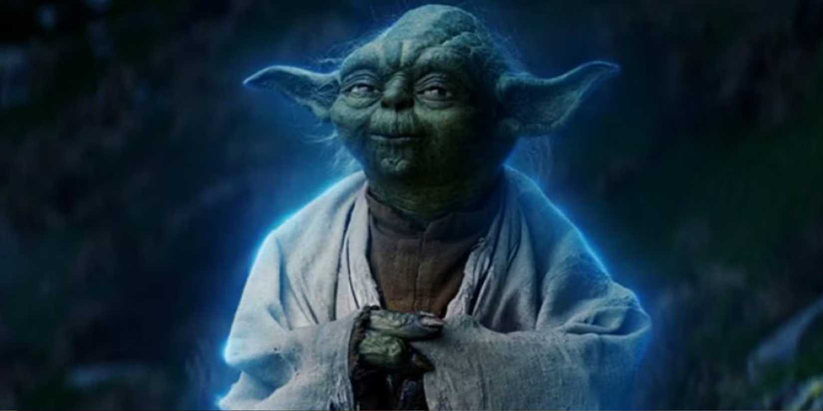 Force Ghost Yoda In Star Wars