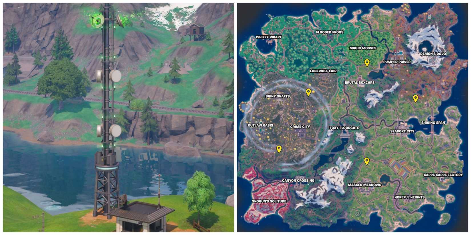 forecast tower locations fortnite