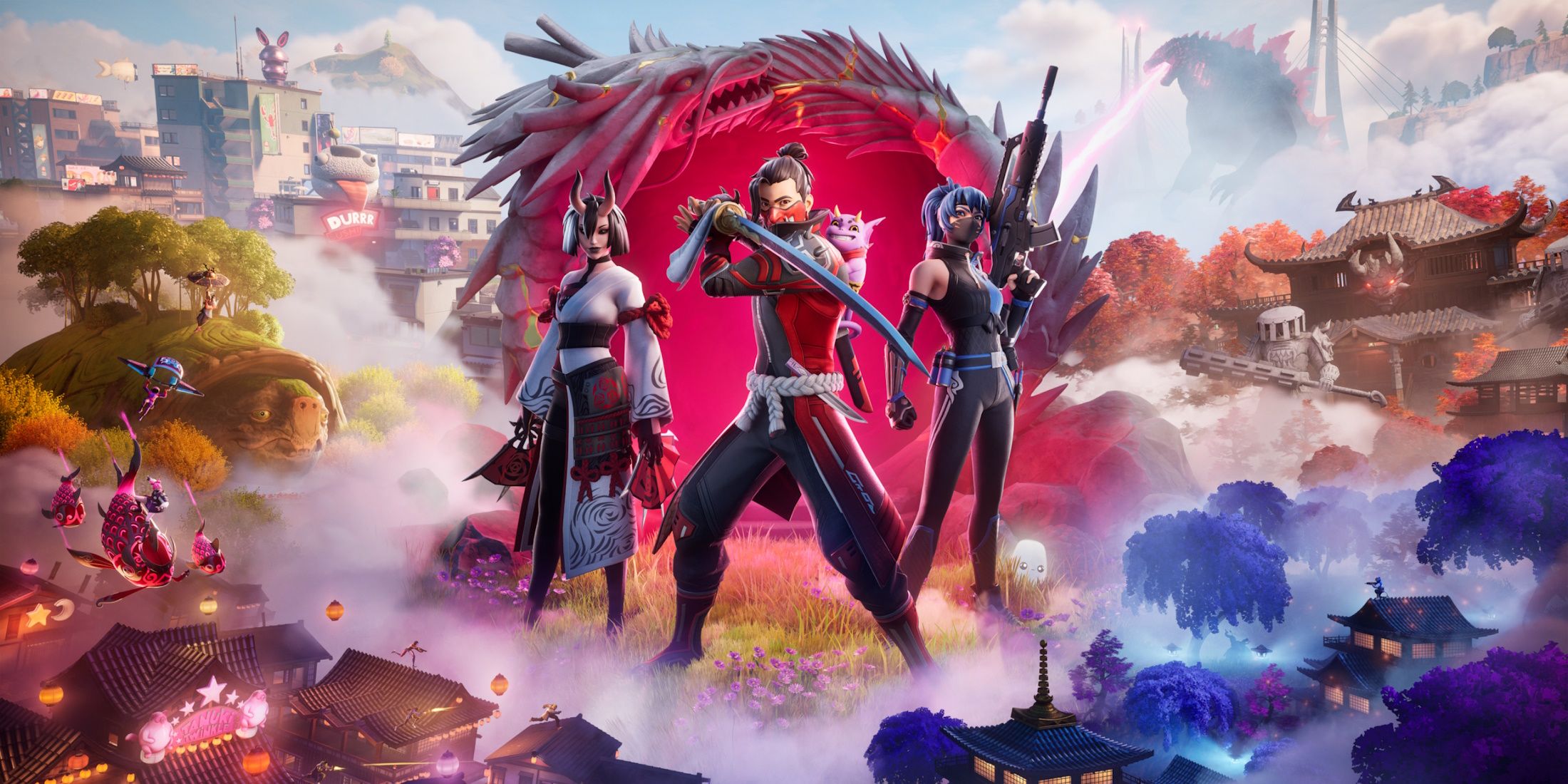 The key visual for Fortnite's Chapter 6 Season 1