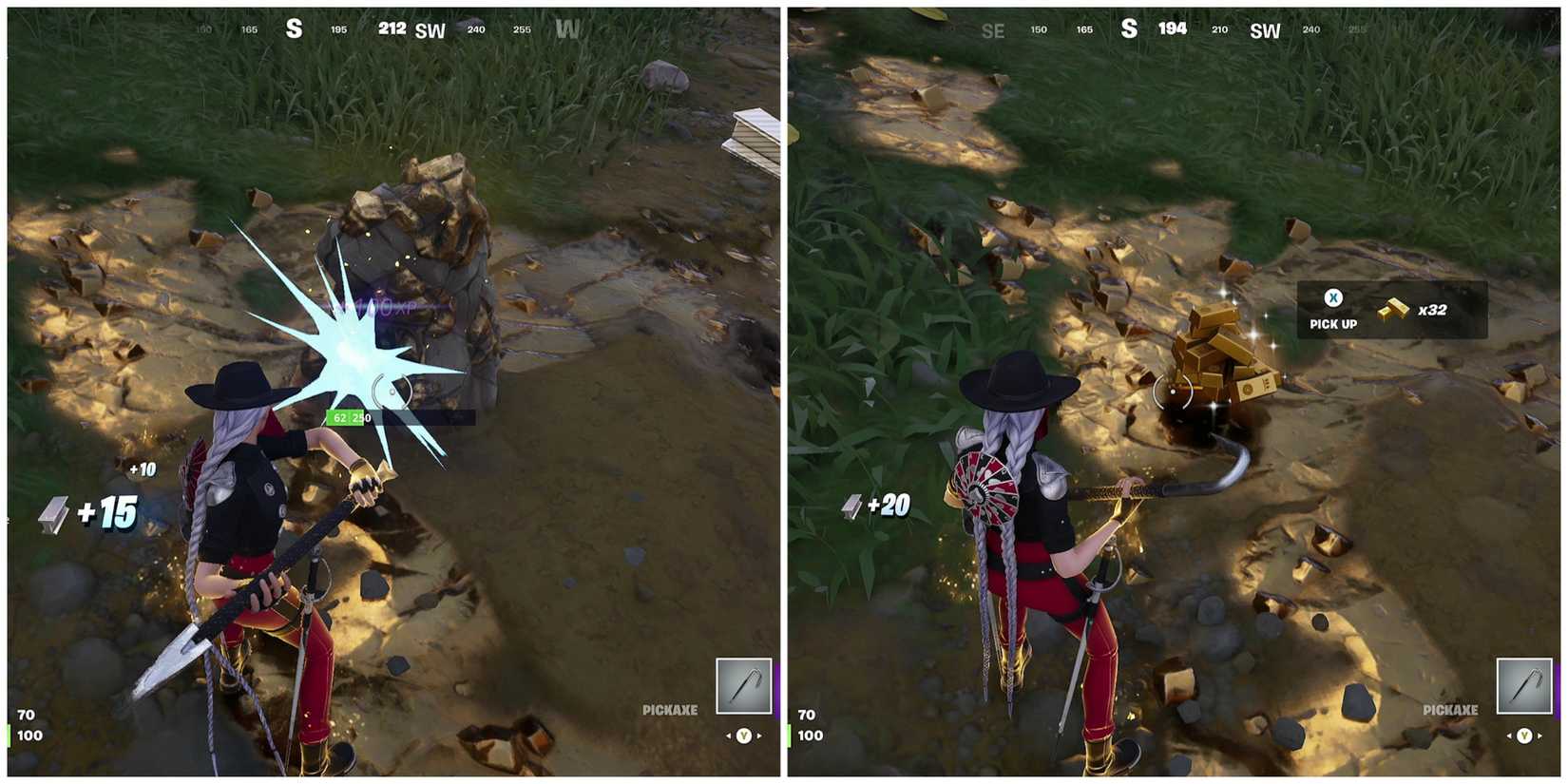 fortnite gold rush break