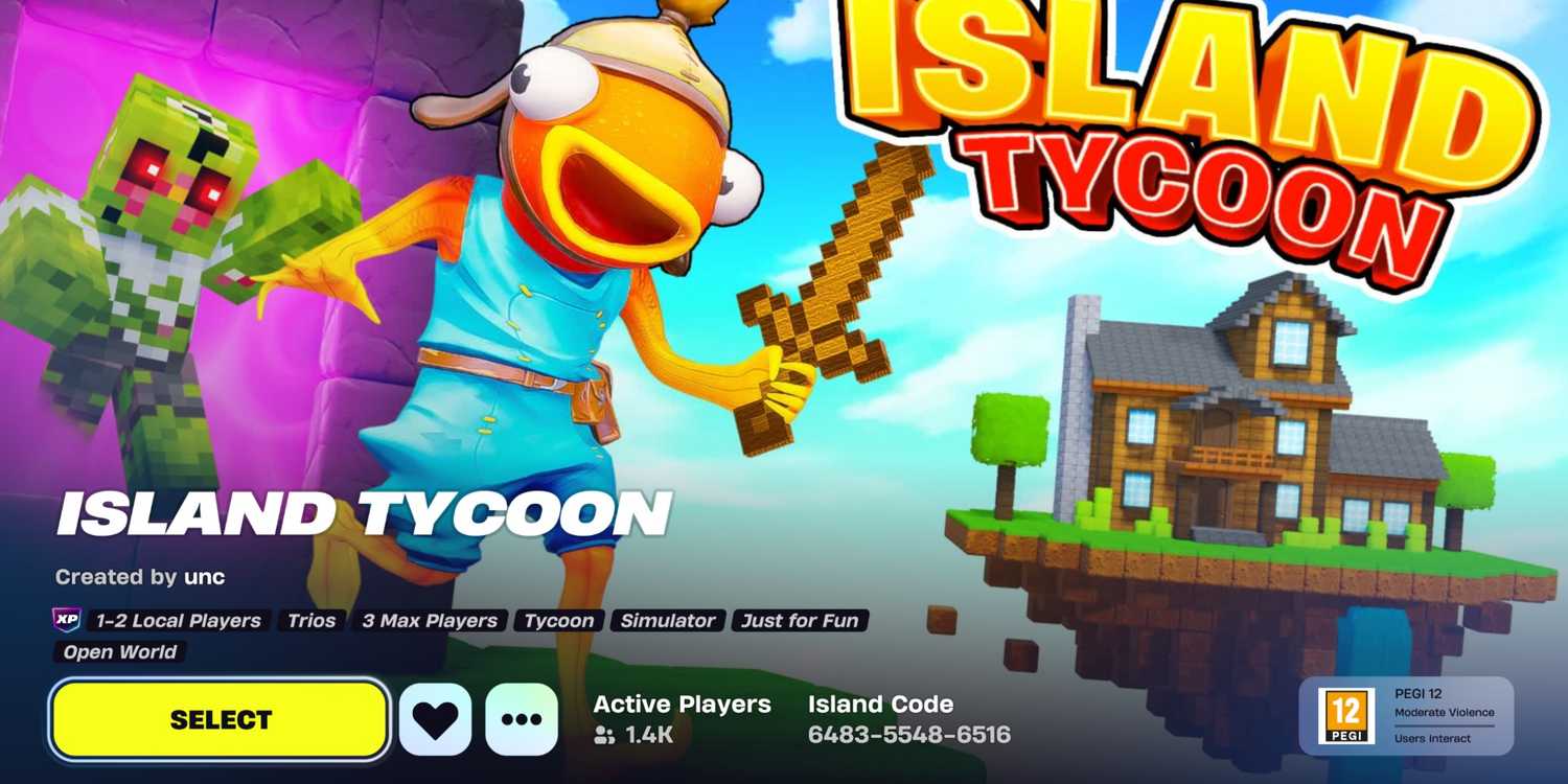 fortnite Island Tycoon XP Map 1