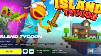 fortnite Island Tycoon XP Map 1