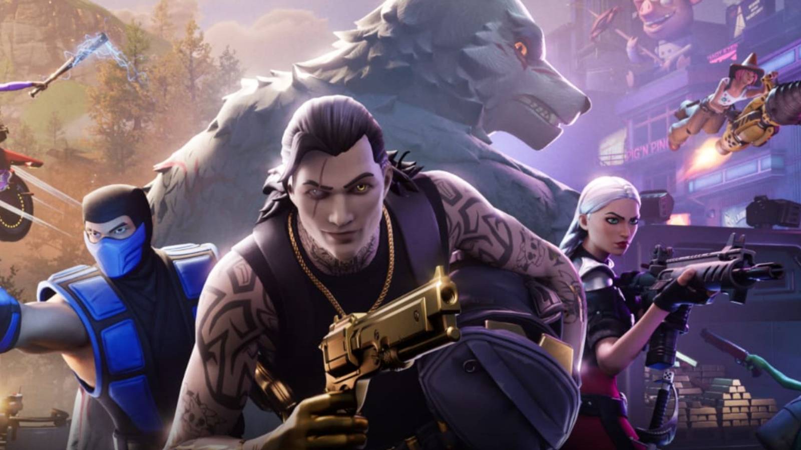 Fortnite Lawless new exotic weapons