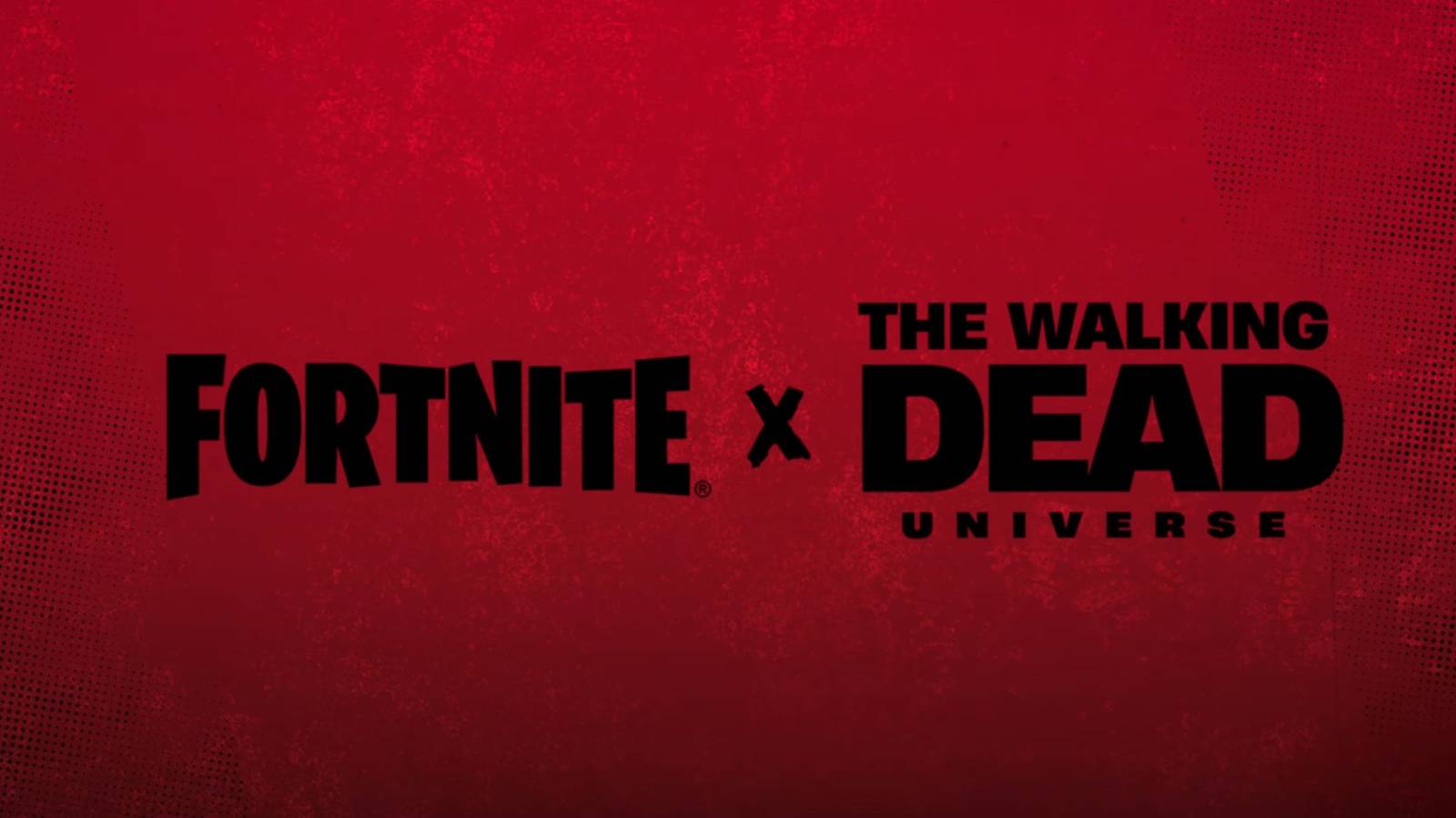 fortnite announced new the walking dead crossover