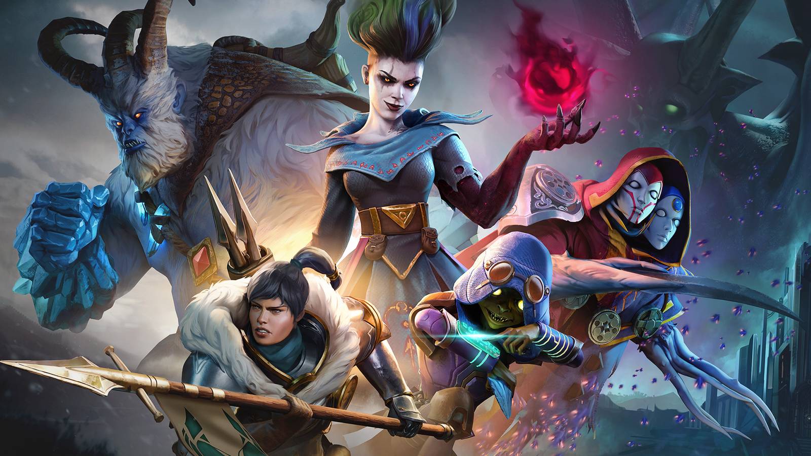 Frosthaven video game key art 2x1 crop