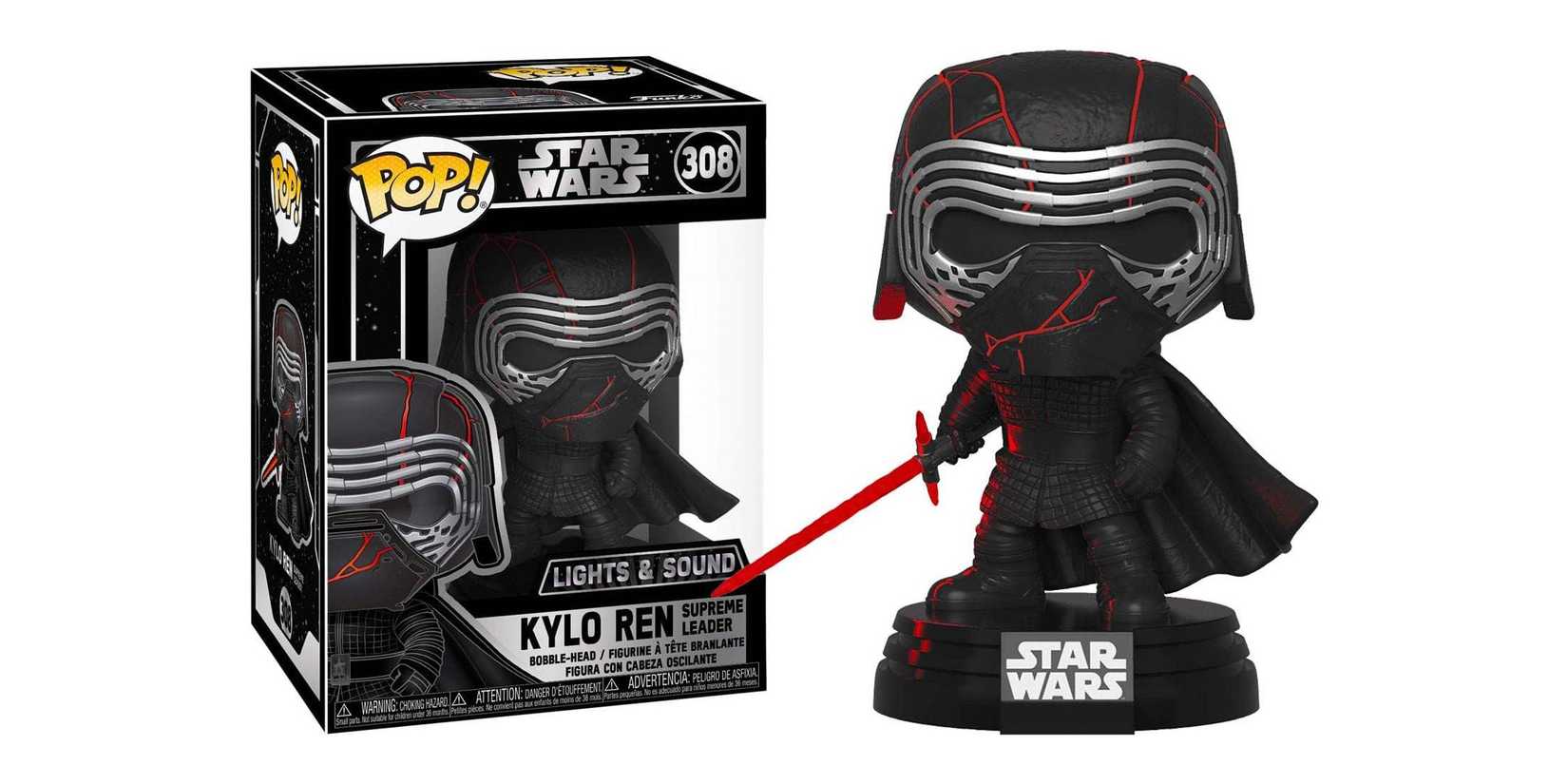 Funko Pop! Star Wars_ Rise of The Skywalker - Kylo Ren (Lights and Sound