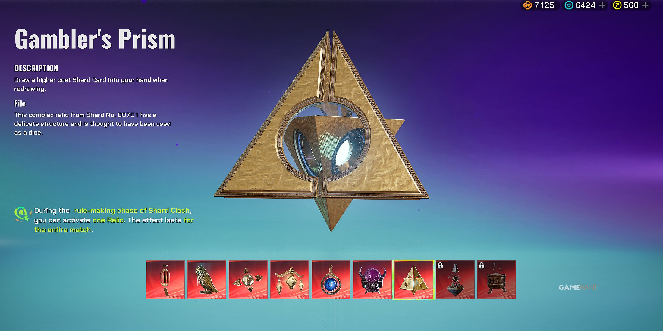 Gambler's Prism in FragPunk