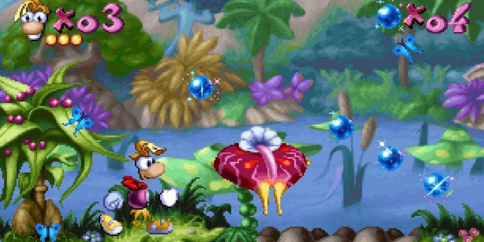 Gameplay footage of Rayman 1 on PS1 - Pic 2