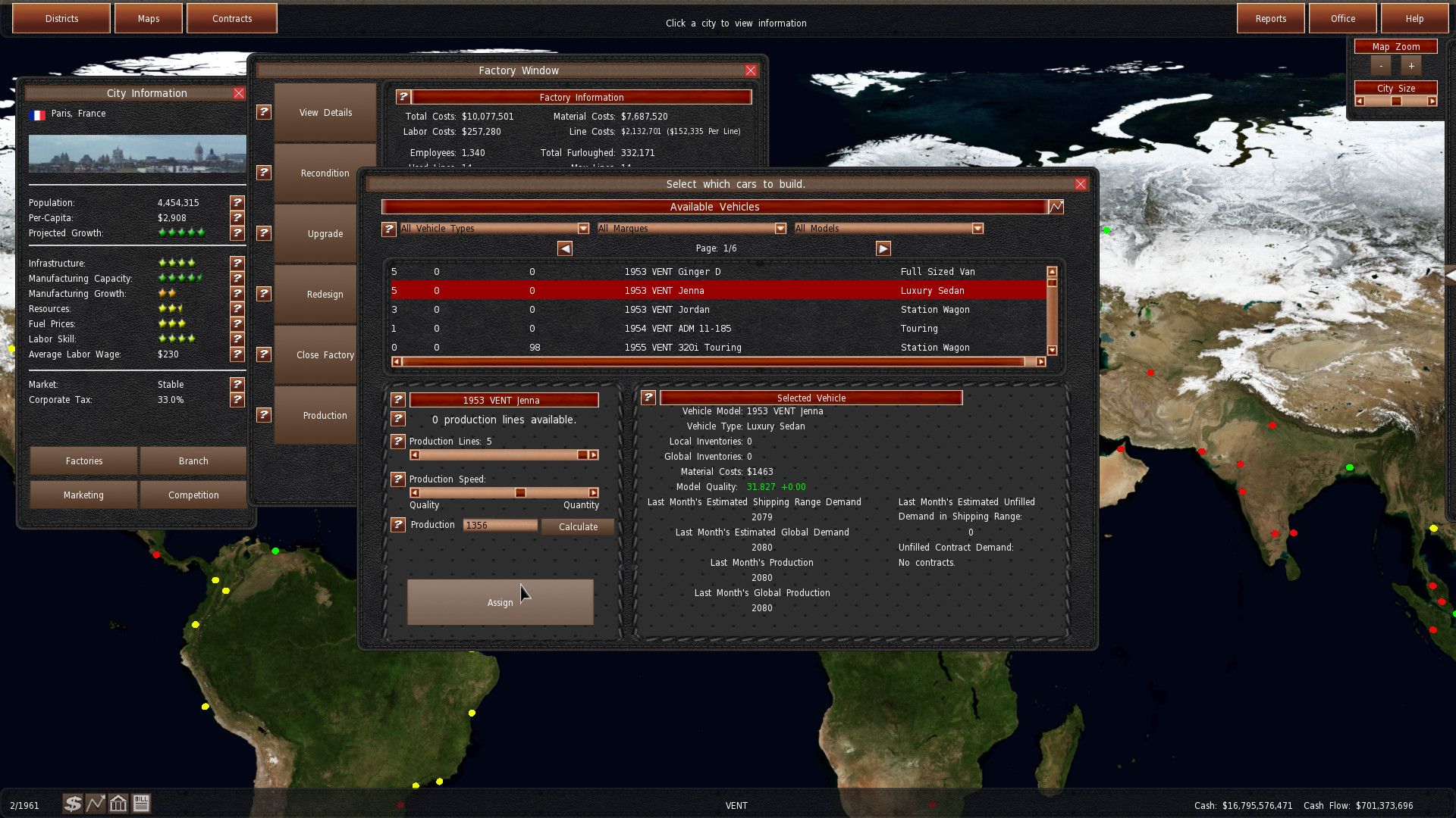 GearCity - official steam screenshot 4