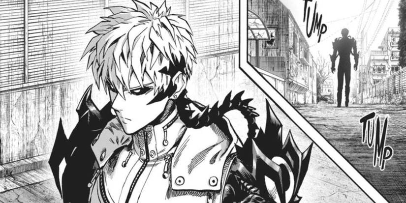 Genos upgraded while fighting the Monster Association