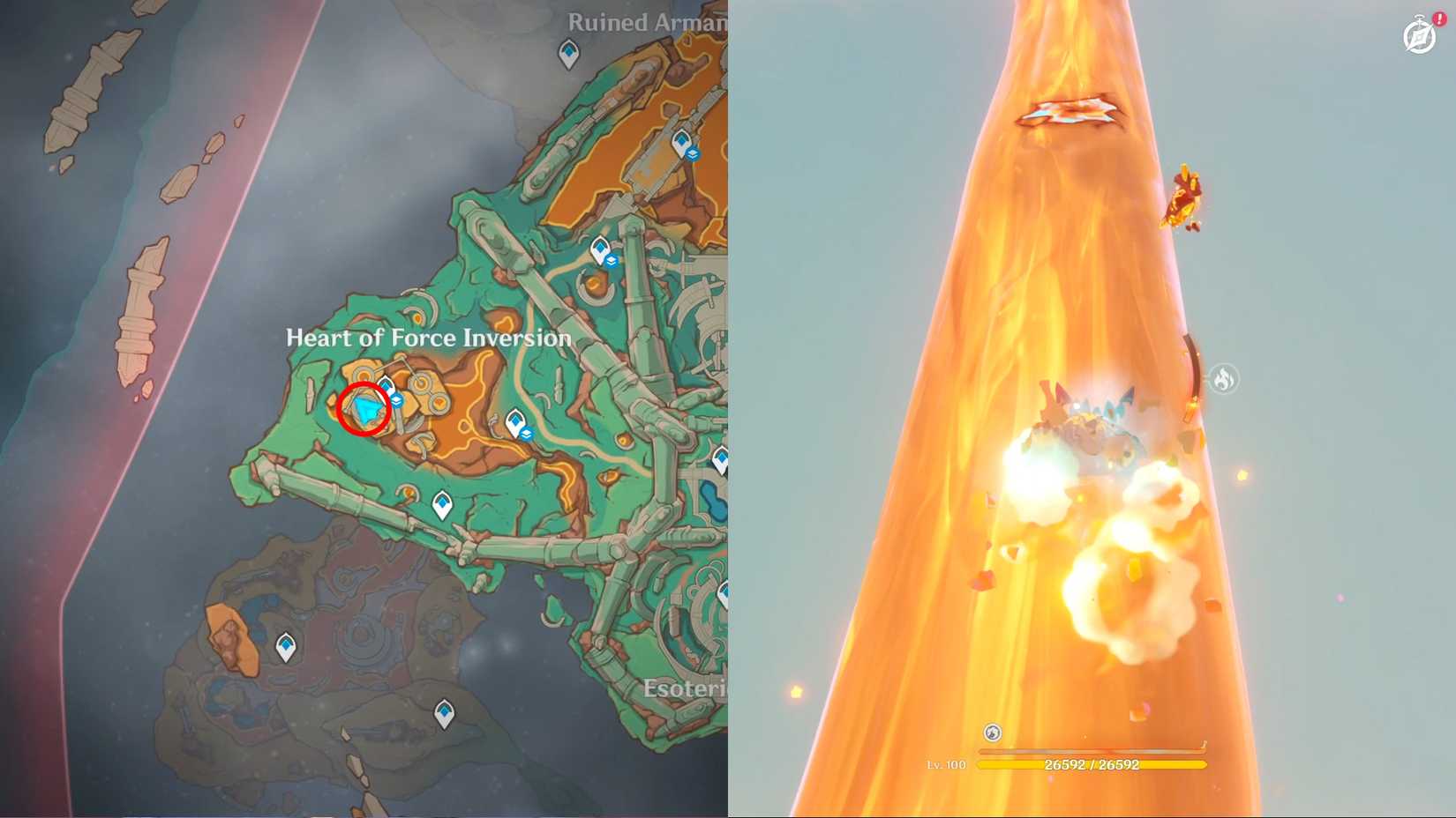 Genshin Impact Ancient Sacred Mountain Pyroculus Locations 9