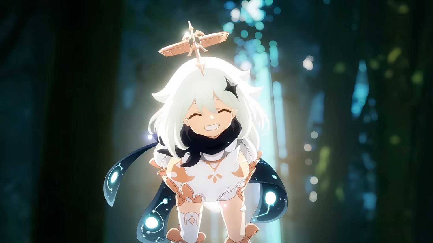 Paimon im Genshin Impact Anime Trailer