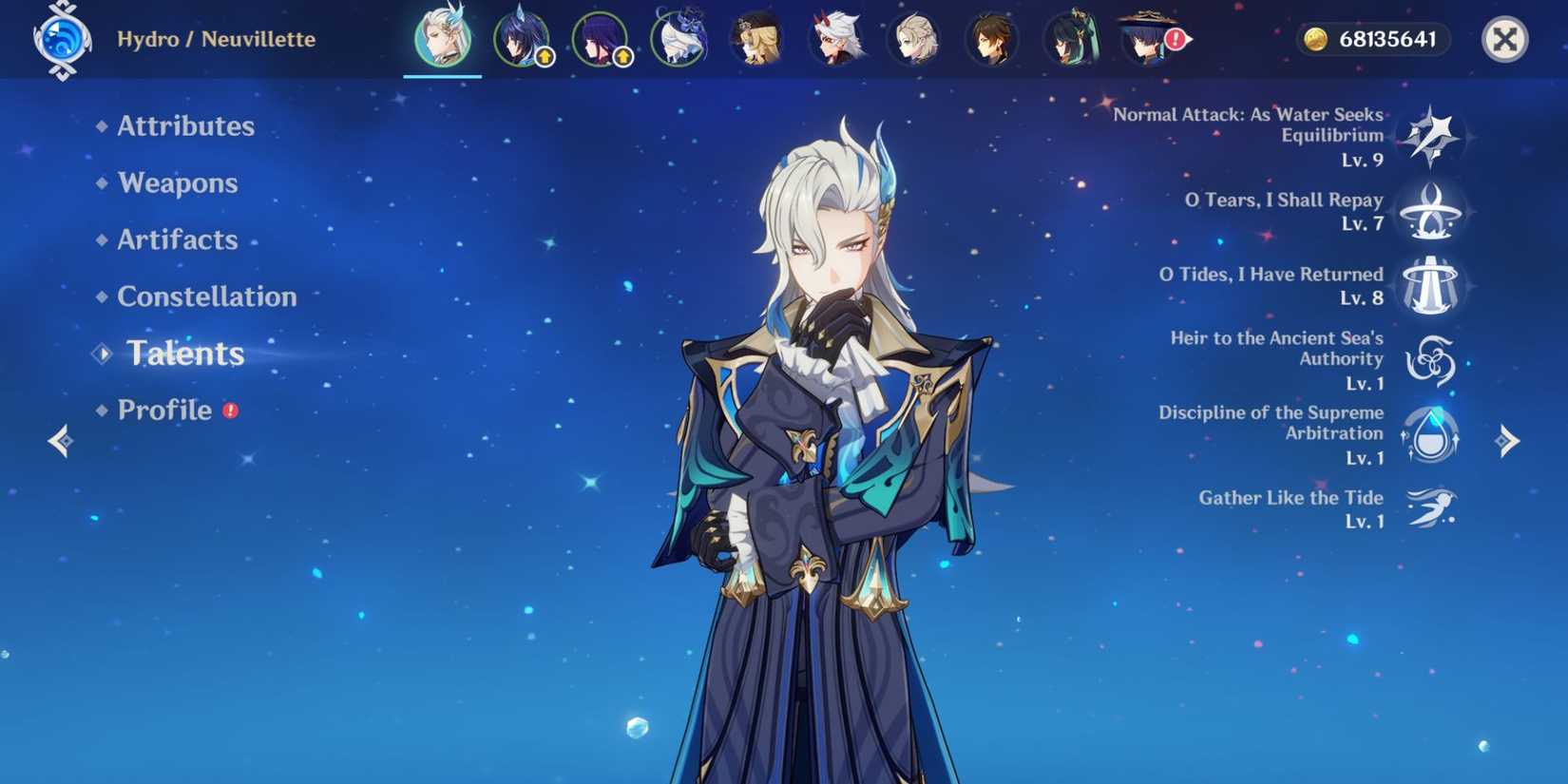 Genshin Impact-Build Your Characters