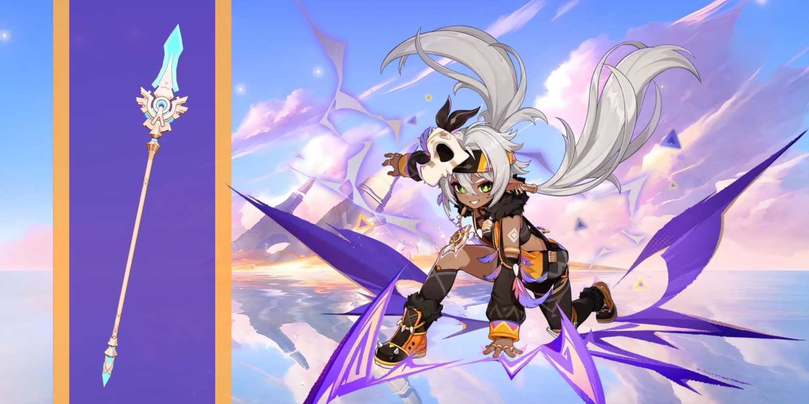 Genshin Impact Iansan and Skyward Spine