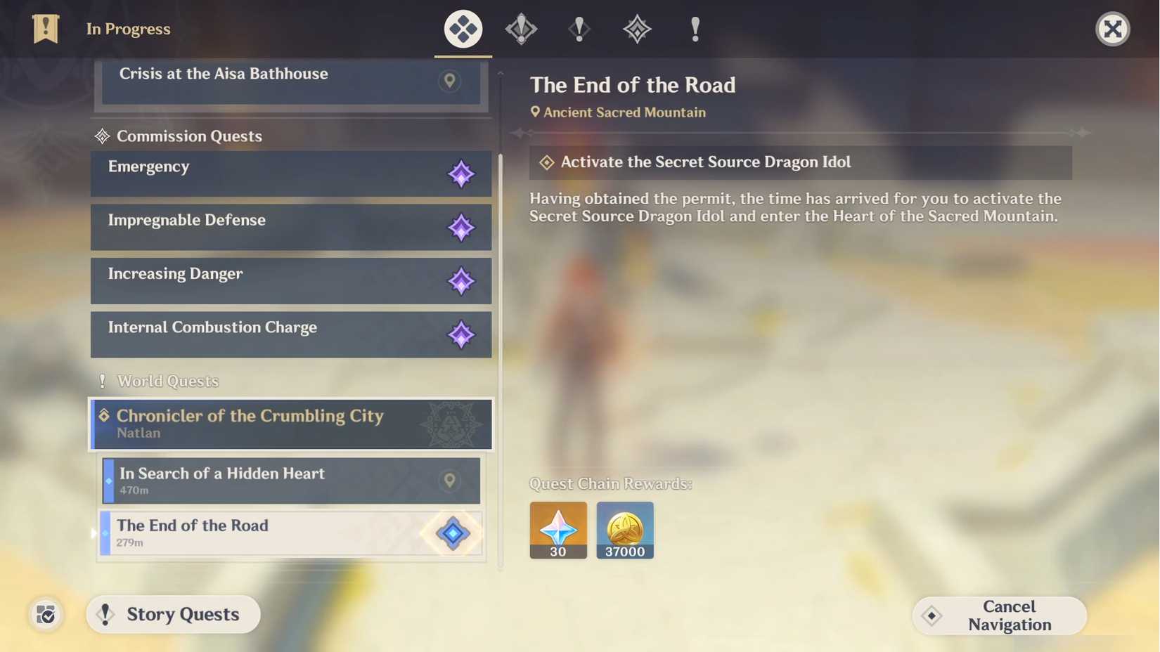 Genshin Impact In Search of a Hidden Heart Quest Guide 34-1