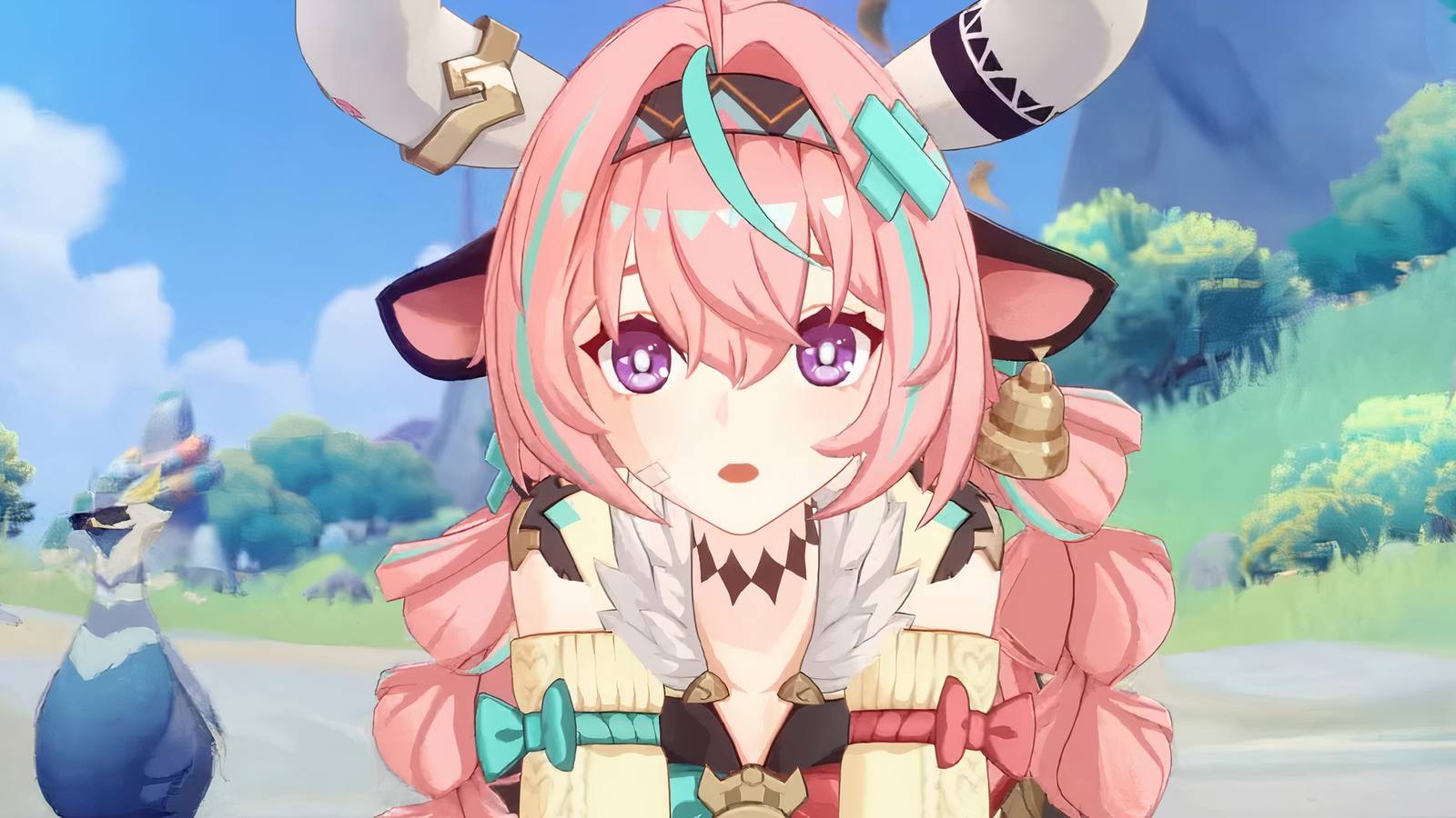 Genshin Impact's recent character trailer for Varesa features a mysterious character who could be a playable unit arriving in Version 5.6.