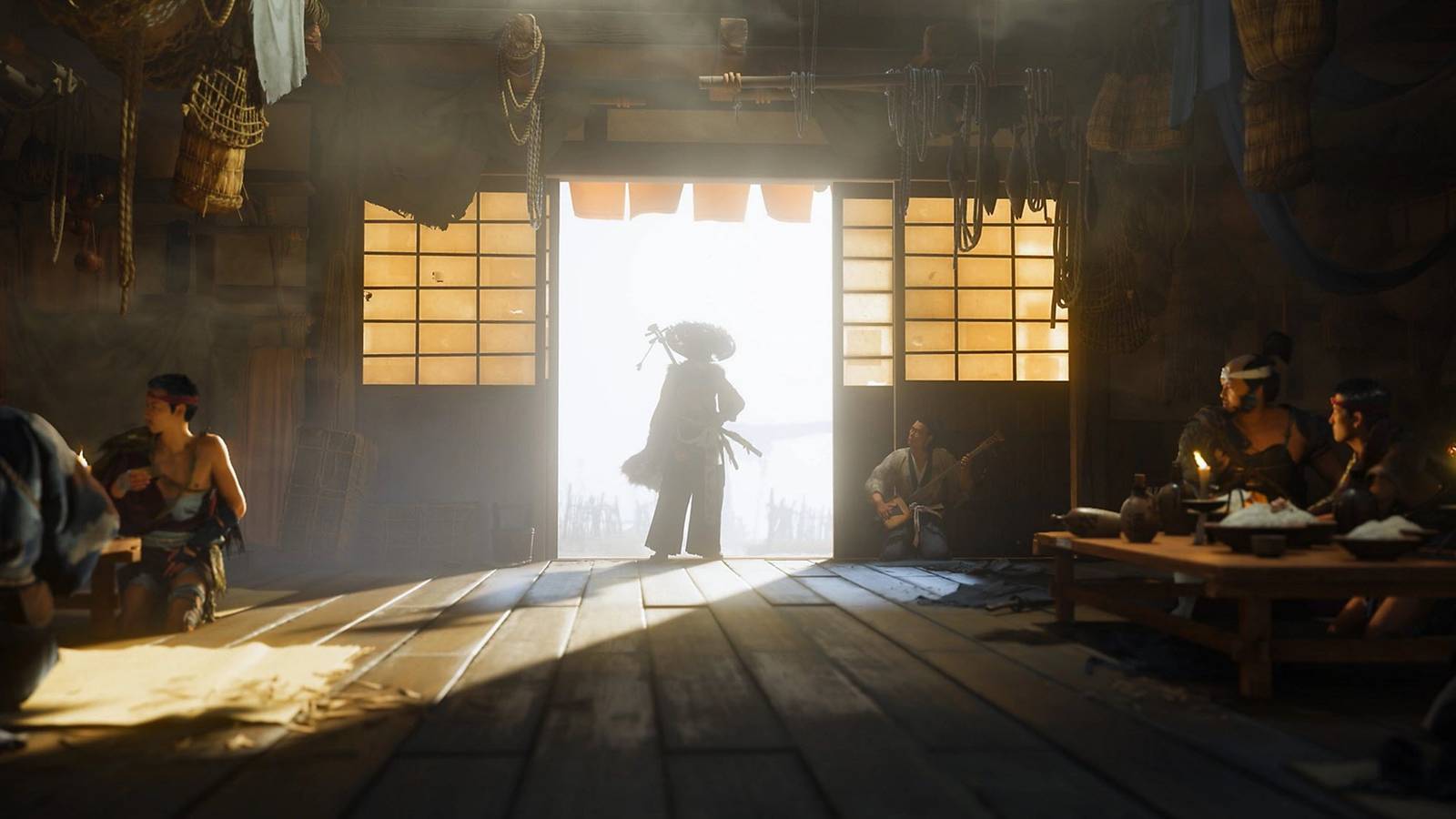 ghost of yotei tea house entrance