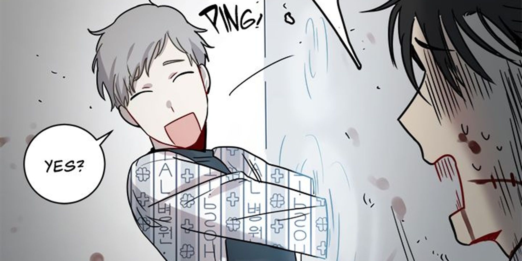 Protagonista duchů Manhwa- ne pro slabé srdce