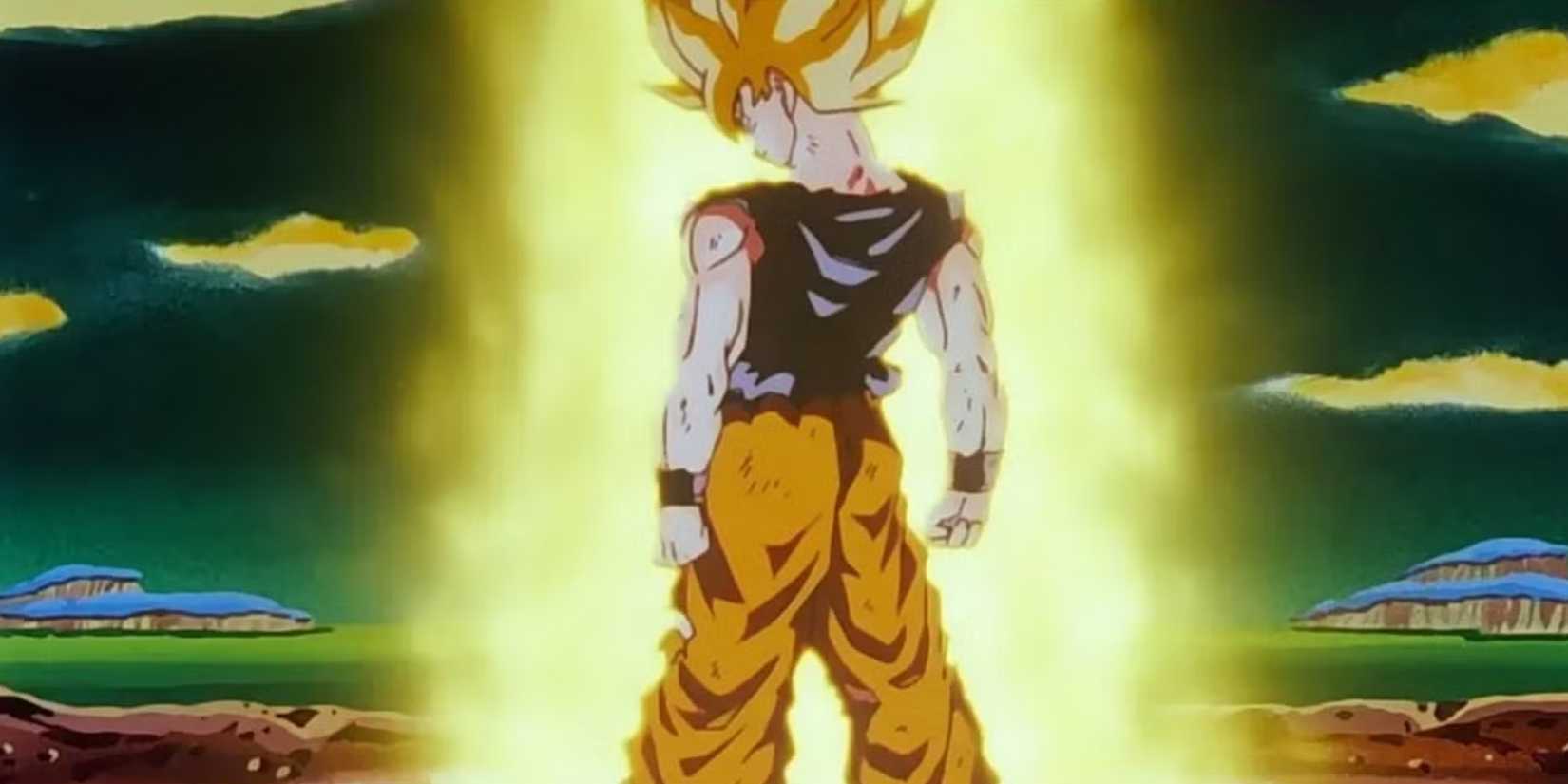 Son Goku Super Saiyan Transformation